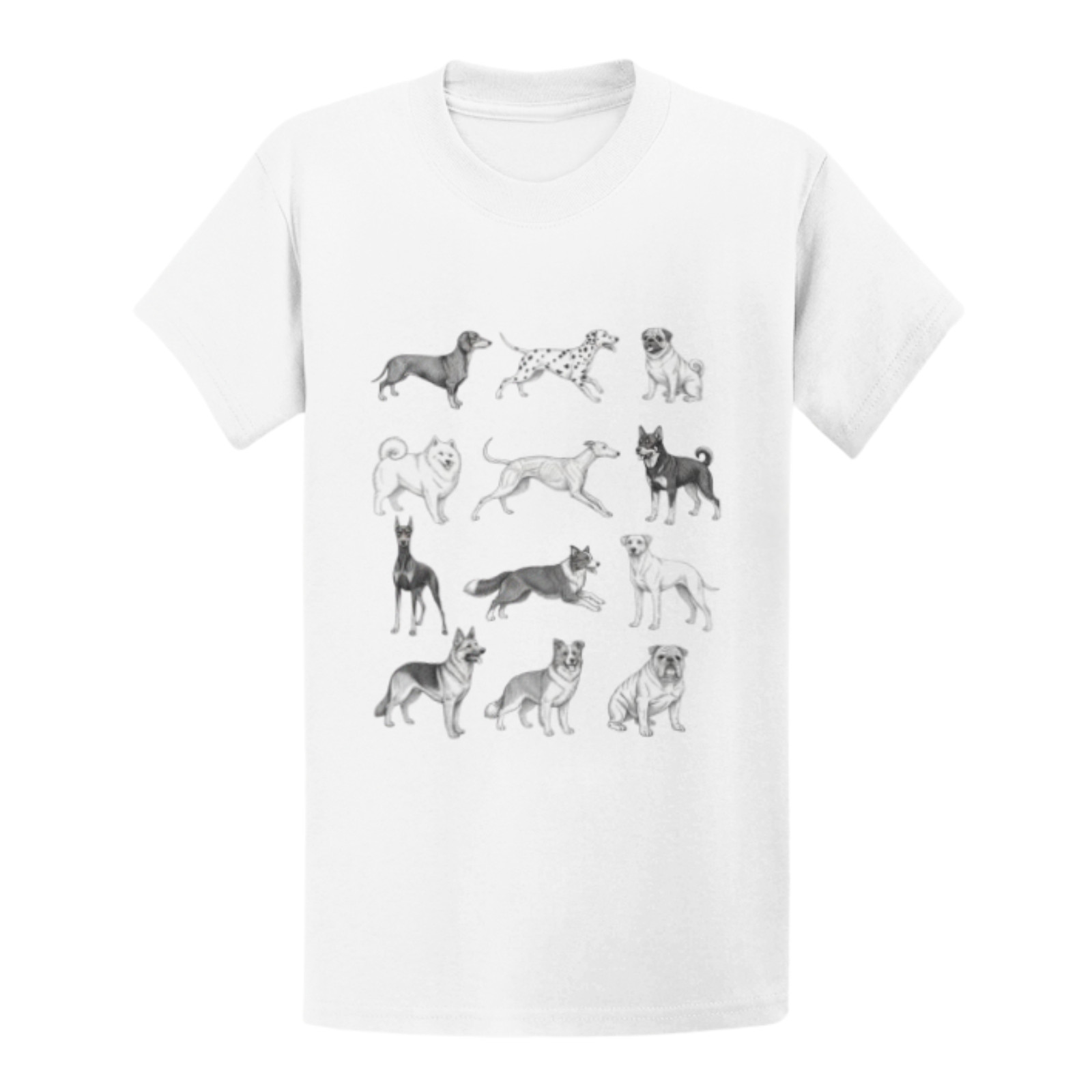 Vintage Style Dog T-Shirt - Dog Mom Breed Lover Gift Graphic Tee