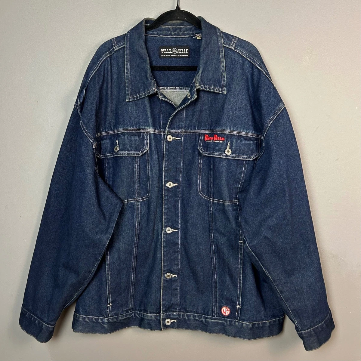 PELLE PELLE カバーオール デニムジャケット 3XL Pelle Pelle Men's Denim Coats, Jackets & Vests for Sale | Shop New