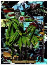 2024 UD SkyBox Marvel Masterpieces '92 Platinum Holofoil NIGHTMARE #61 Joe Jusko