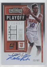 2020 Contenders Rookie Variation Playoff Ticket 72/99 Jalen Smith #109 Auto v9t
