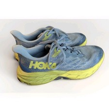 Hoka Youth Speedgoat 5 Blue Neon Green Size 7MD No Insoles 