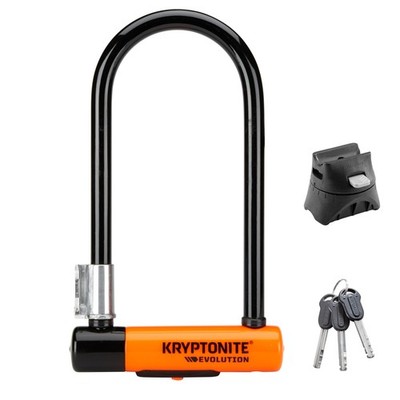 Kryptonite Evolution Standard U Lock 4 x 9 Inch Black 3.5 lb