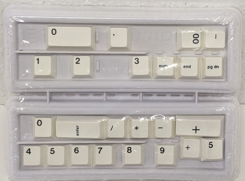 Drop + MiTo GMK Hennessey Numpad Keycap Kit 24pcs MDX-34654-2 | eBay
