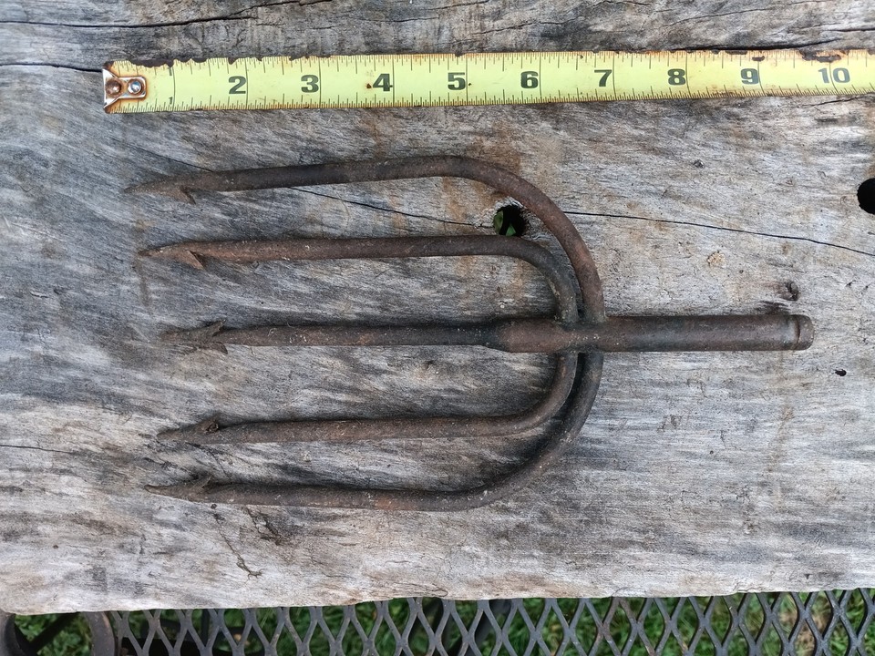 antique spear fishing trident eBay