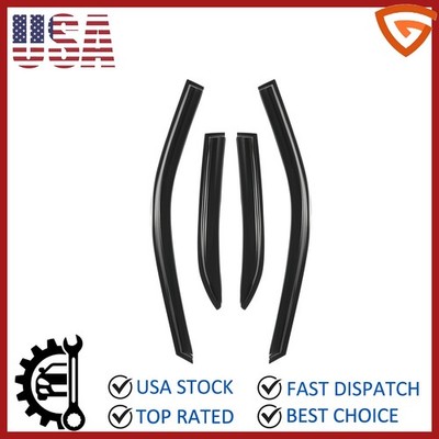 For 1997-2001 Toyota Camry Sedan Window Visors Vent Rain Guards Wind Deflector