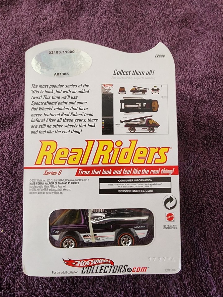 Hot wheels RLC Series 6 #5 Real Riders Ramp Truck | eBay