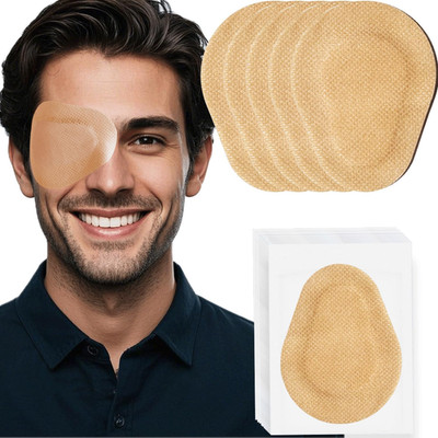 20 Pcs Adhesive Eye Patches for Adults, Medical Eye Patch Disposable Breathable