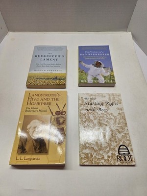 Beekeeping Books Lot of 4