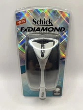 Schick FX Diamond Razor + 2 Blades Vintage Sealed 1999 New Old Stock NIP