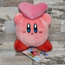 Club Mocchi Mocchi Kirby Plush - Kirby and Friend Heart Plushie 6" TOMY Official