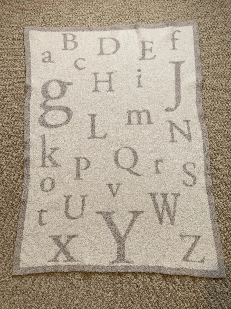 Barefoot dreams online abc blanket