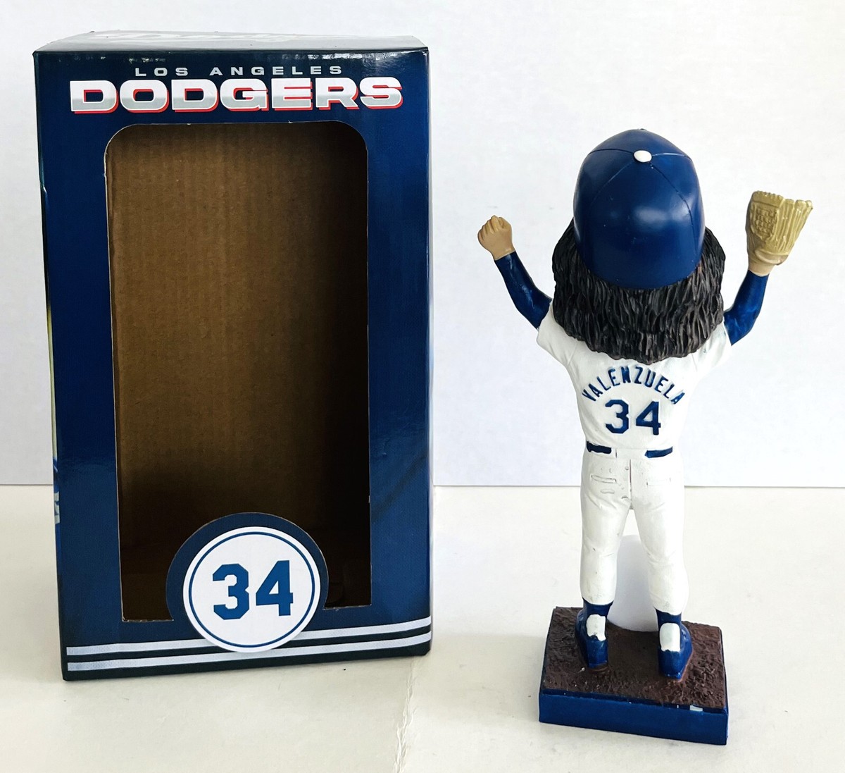 Fernando Valenzuela 2023 Los Angeles Dodgers #34 Bobblehead Fernando Valenzuela 2023 Los Angeles Dodgers #34 Bobblehead