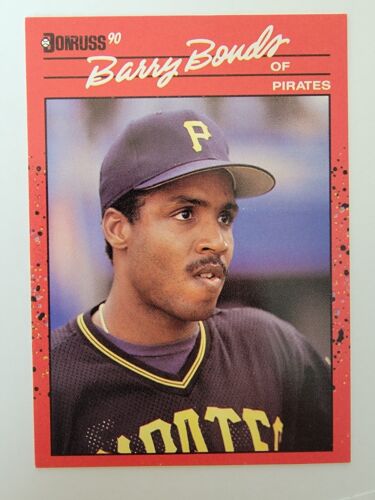 1990 DONRUSS BARRY BONDS PITTSBURGH PIRATES #126 - Photo 1 sur 2