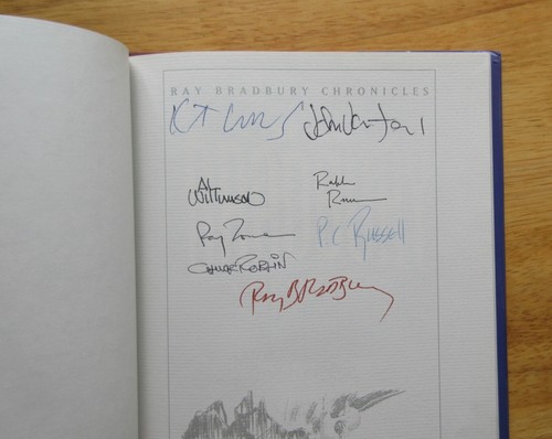 RAY BRADBURY CHRONICLES Vol. 1 ('92/HC) *8X SIGNED—BRADBURY•WILLIAMSON +5 More!* - Picture 3 of 7