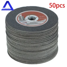 50 Pack 4" × 1/16" × 5/8" Cut-off Wheel - Metal & Stainless Steel Cutting Discs