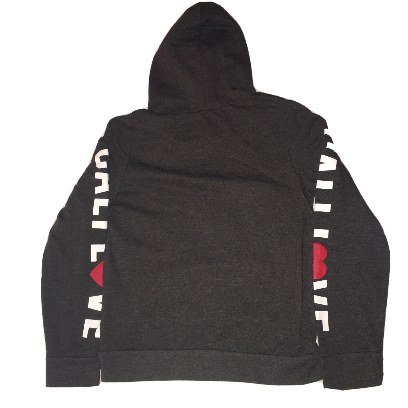 VETEMENTS Felpa con cappuccio On Fire Youth piccola grafica California Love Bear pullover Bangladesh