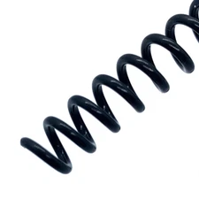 Premium Quality 12" Black Plastic Coil Binding Supplies, 45mm, 10pcs