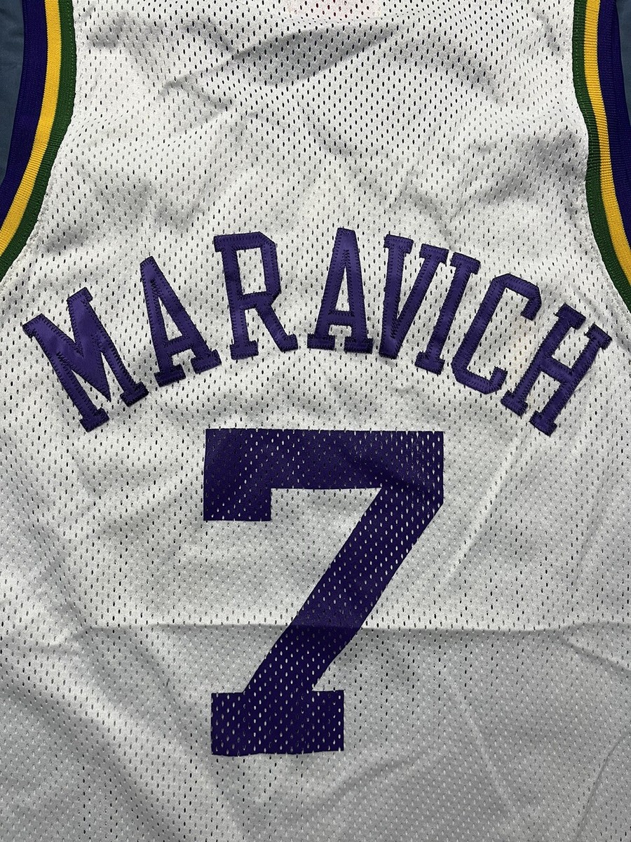 Mitchell&Ness NBA JAZZ ピートマラビッチ 56 NWT VINTAGE Authentic Utah Jazz Pistol Pete Maravich