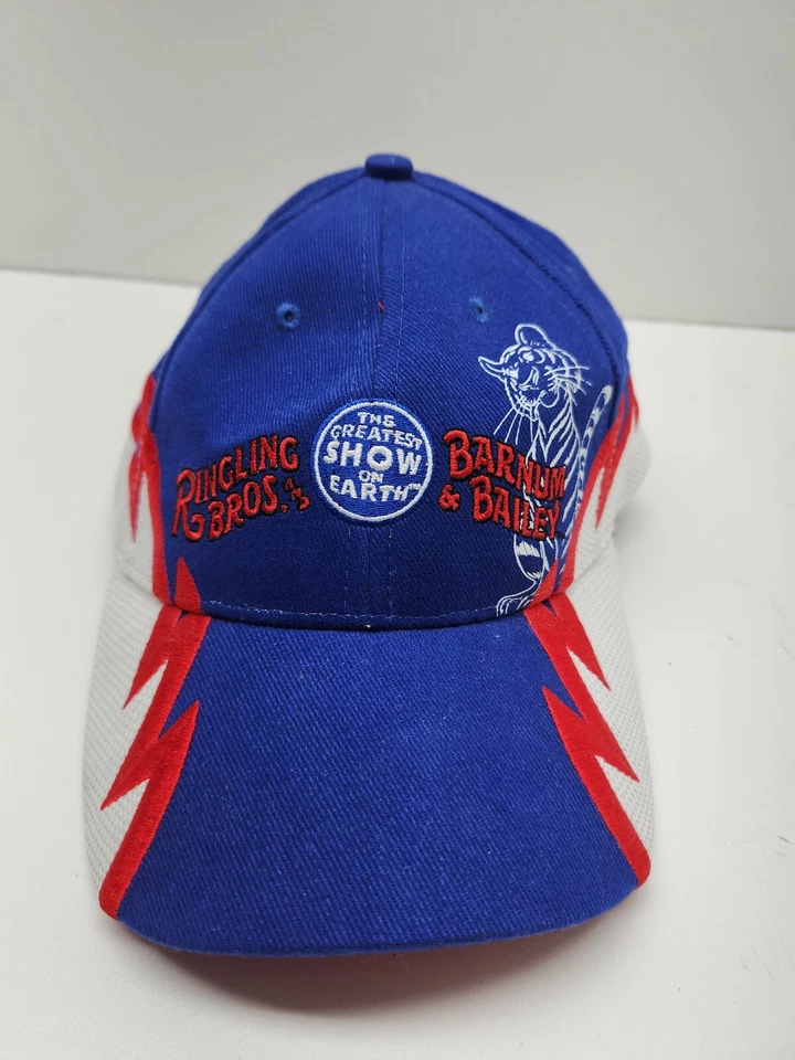 Vintage Ringling Brothers and Barnum Bailey Circus Cap Hat Rare Circus 90s - Image 2 of 4