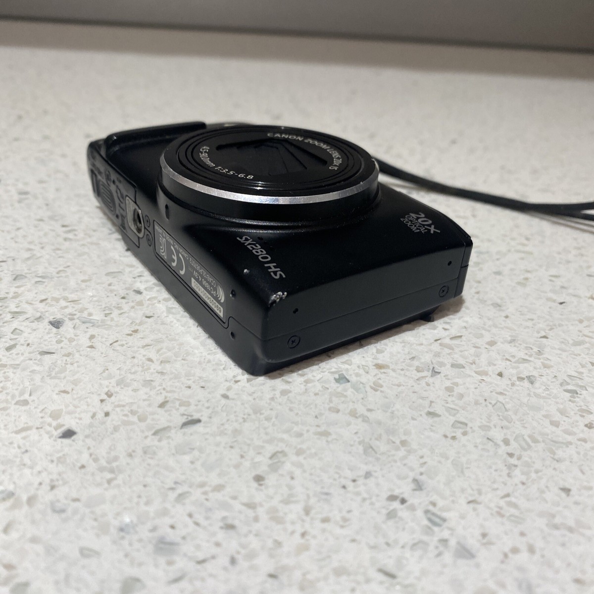 Canon Powershot SX280 HS Black 12.1MP Digital Camera from