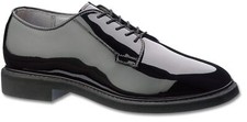 Army USAF Colonel Black High Gloss Low Quarter Men Size 8.5-11 Capps Shoes 90253