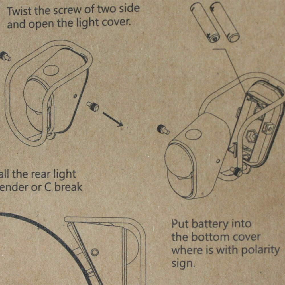 Kiley LED Rear Tail Light for Vintage Old School Classic