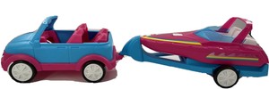 barbie suv and boat