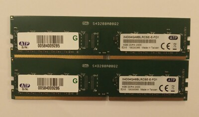 2 x 4 GO GB RAM PC4-19200 (DDR4-2400) ATP X4D04QA8BLRCSE-E