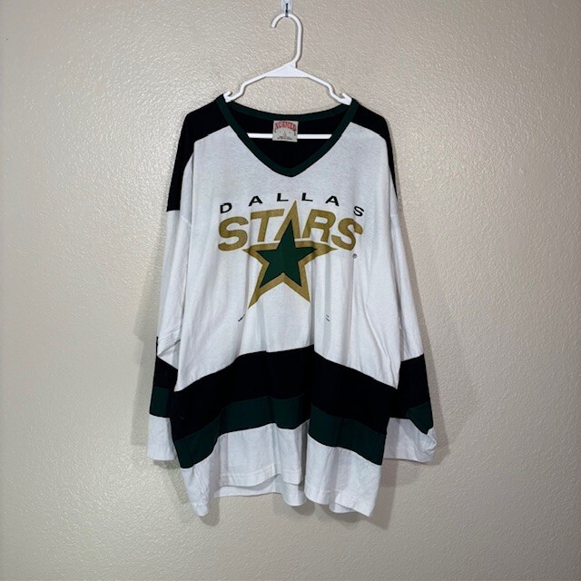 Vintage Dallas Stars Hockey Jersey Shirt Mens XL Nutmeg Broten USA
