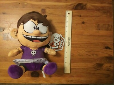 NICKELODEON LOUD HOUSE PLUSH JUMBO LARGE 10 12 INCH LUNA LICENSED CRANE EMO GOTH | eBay