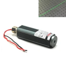 Locator 532nm 50mW Green Line Glass Lens Laser Diode Module 5V Power 25x75mm