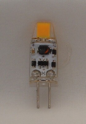 5 pcs. JC LED 12V 1W G4 Bi-pin Dimmable RV/Boat Crystal Lamp Bulb Super Bright