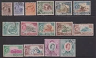 (F336-26) 1955 Cypress set of 15stamps definitive QEII 2m to 1pound (Z)  (ZS47)