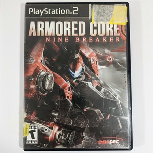 Armored Core Nine Breaker Sony Playstation 2 Ps2 Complete In Box Cib Rare Ebay