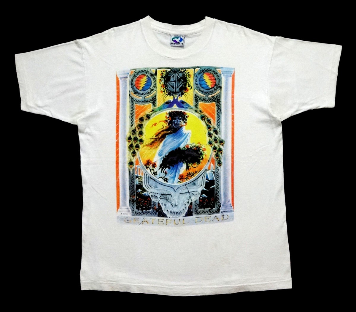 GRATEFUL DEAD 1995 SPRING TOUR Tシャツ Vintage 1995 Grateful Dead NWOT Spring Tour Graphic Tie Dye