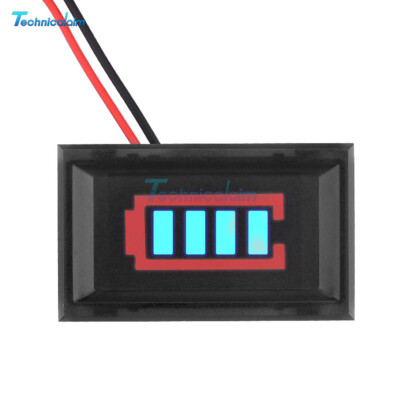 Waterproof 12-72V Lead acid Battery Tester 4S-20S Battery Capacity Indicator