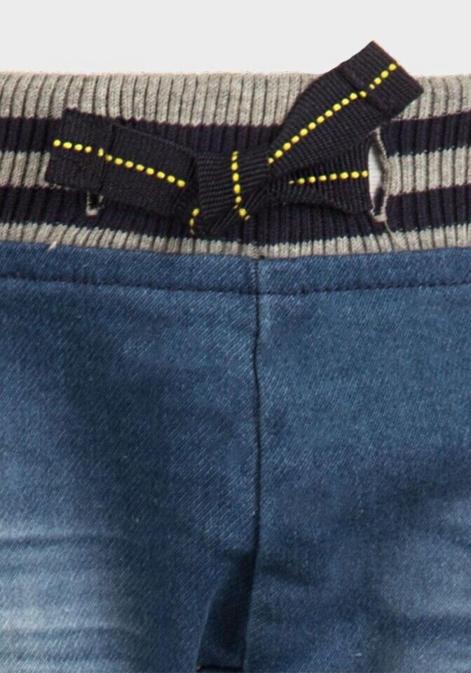 Minoti Boys Stone Wash Denim Joggers Age 2-3 years image 3