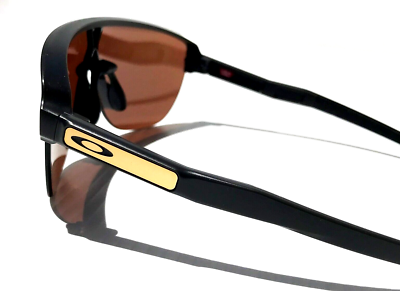 Oakley Black Frame Sunglasses with Gold Mirrored Lenses Oakley OO9248-03 CORRIDOR Matte Black PRIZM 24k Gold Mirror  main image 4