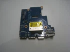 HP ProBook 650 655 G1 Triple USB LAN SD Card Port Board 6050A2566801