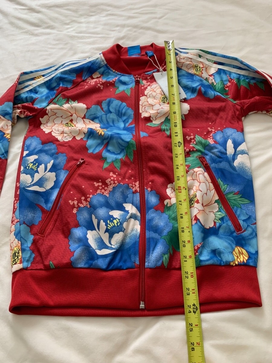 【最安値】adidas L Chita Floral Track Jacket Farm Rio x Adidas Originals Chita Floral Womens Track SS