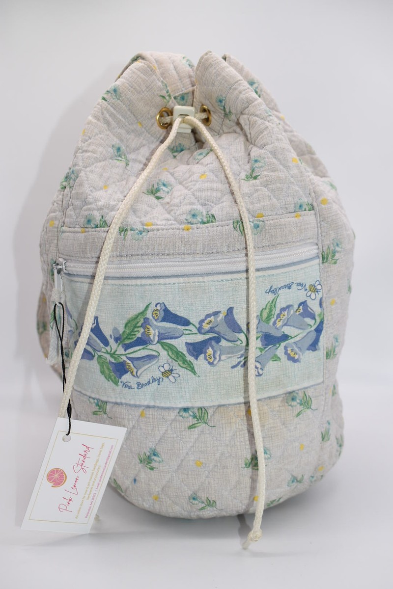 Vera Bradley small Backpack Watercolor Pattern VERA BRADLEY MIMI BACKPACK WATERCOLOR RETIRED RARE EXCELLENT  main image 3