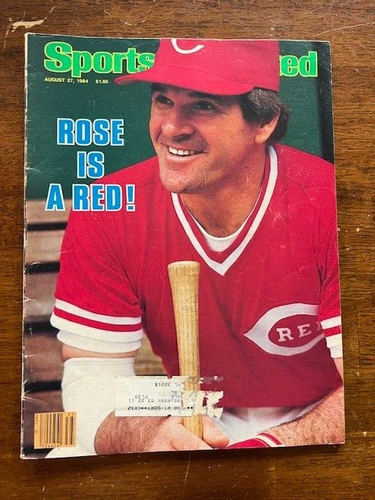Sports Illustrated August 27 1984 Pete Rose Cincinnati Reds