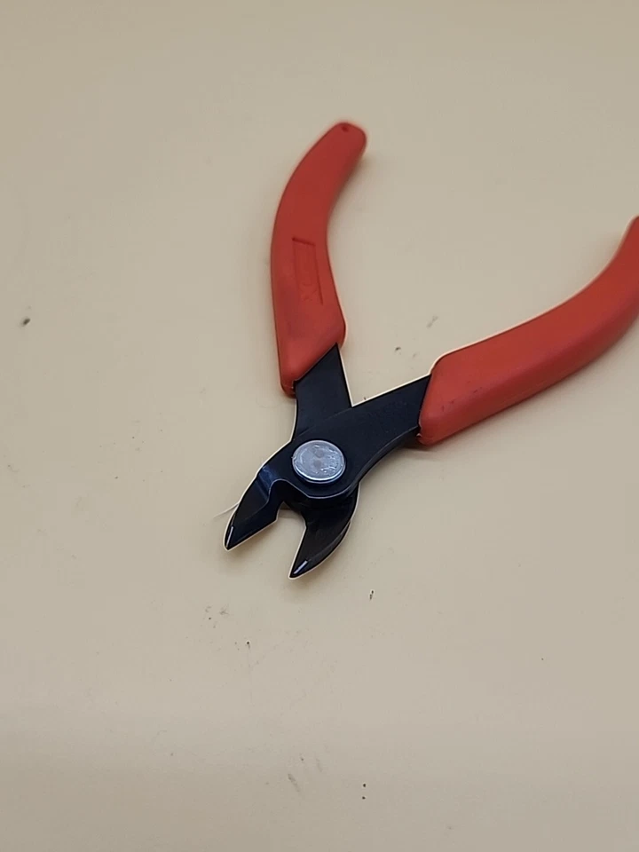 Xuron Corp Xuro Shears 2175 Soft Orange Grip  USA - Image 3 of 4