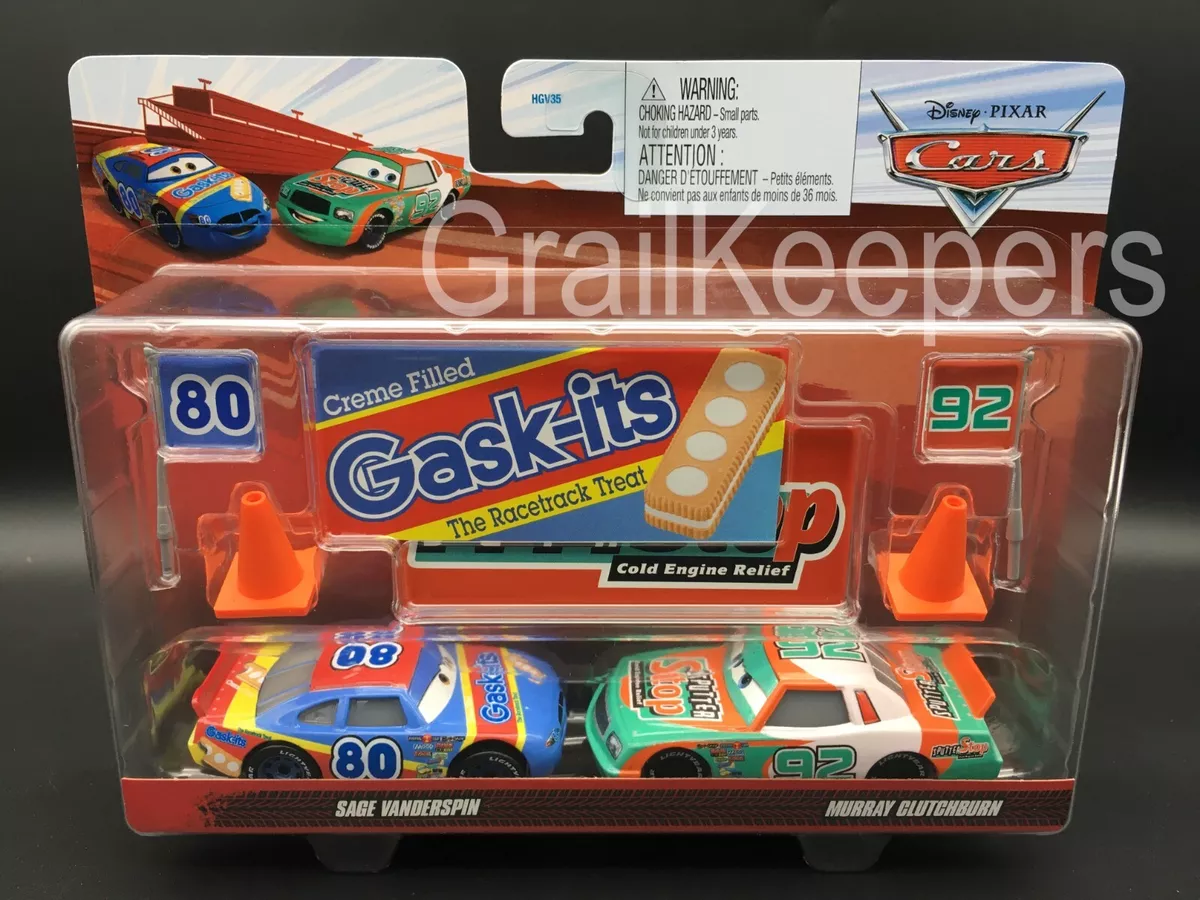 Disney Pixar Cars Sage Vanderspin & Murry Clutchburn Accessory 2 Disney Pixar Cars Sage Vanderspin & Murry Clutchburn Accessory 2