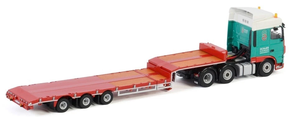 WSI - DAF XF Space Cab 6x2 con 3 assi SCALE a pianale ribassato - 1/50 - WSI0... - Immagine 2 di 4
