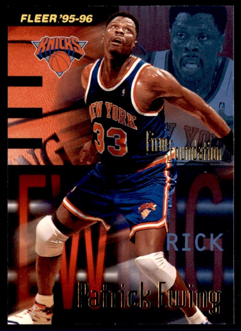 1995-96 Fleer Patrick Ewing New York Knicks #337