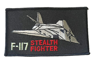 U.S. AIR FORCE F-117 NIGHTHAWK STEALTH FIGHTER PATCH (AFG)