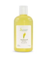 Rice Bran Oil Cold Pressed  100% Pure & Natural 8 fl oz by Soapeauty