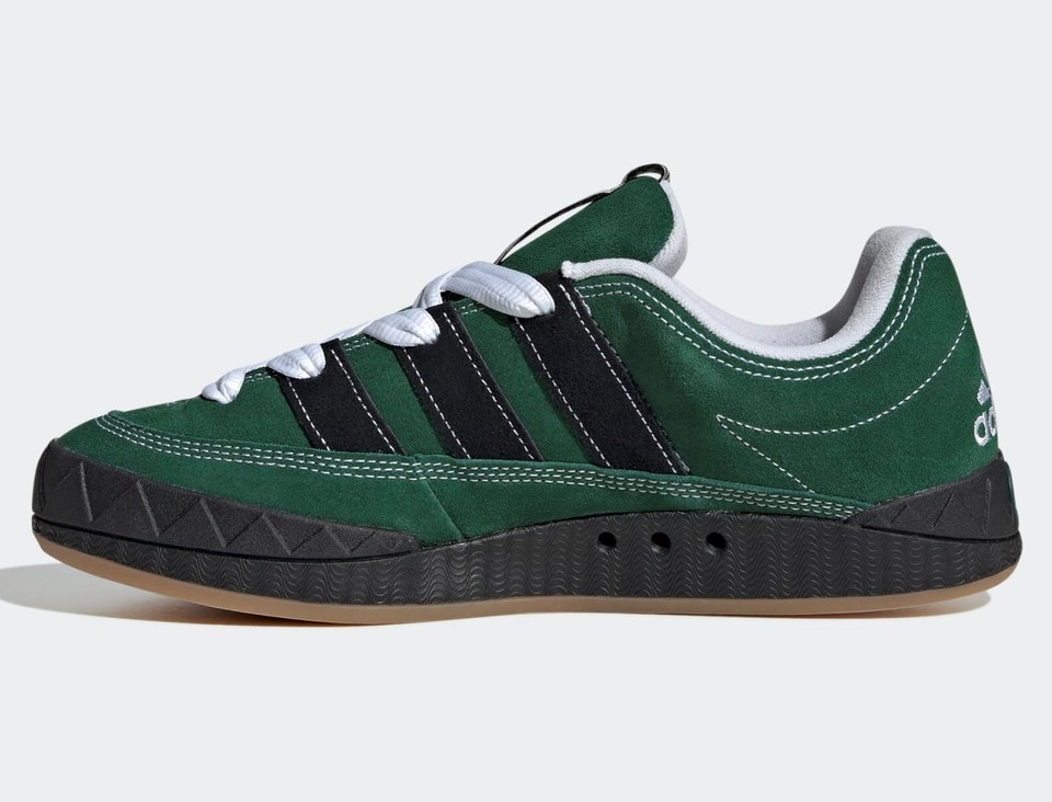 YNuK adidas Adimatic Dark Green Core Black Off White IE2164 US 9 - 11 ...