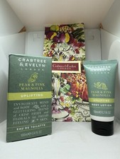 Crabtree Evelyn Pear Pink Magnolia Uplifting 2PC Set edt Spray3.4oz 1.7oz Lotion